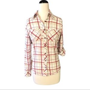 Columbia button down tailored shirt